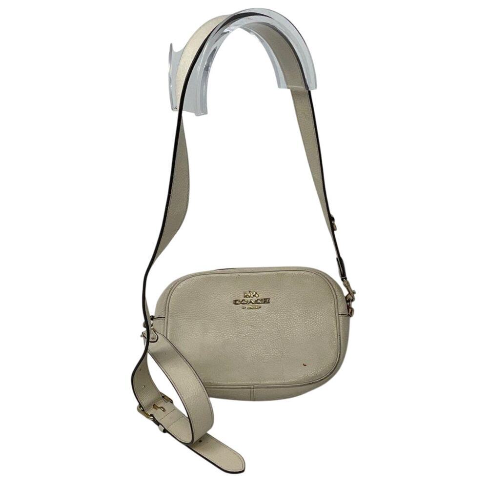 Coach‎ Pebbled Leather Crossbody Bag – Off-White – Adjustable Strap $300